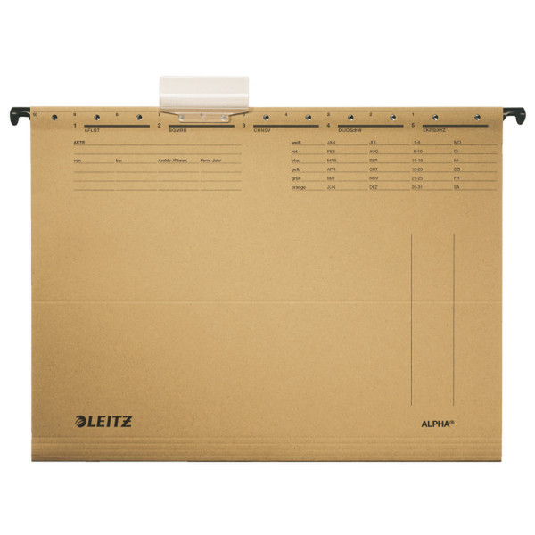 Esselte Alpha A4 Cardboard Brown 25pc(s) hanging folder