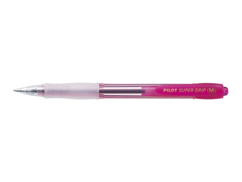 Pilot Super Grip M Neon Clip-on retractable ballpoint pen Средний Синий 1шт