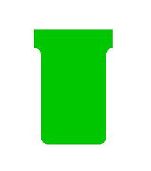 Nobo Bedruckbare T-Karten Größe 2, grün-Packung mit 20 Bögen Druckerpapier