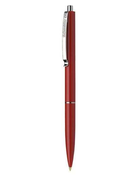 Schneider K 15 Clip-on retractable ballpoint pen Red 20pc(s)