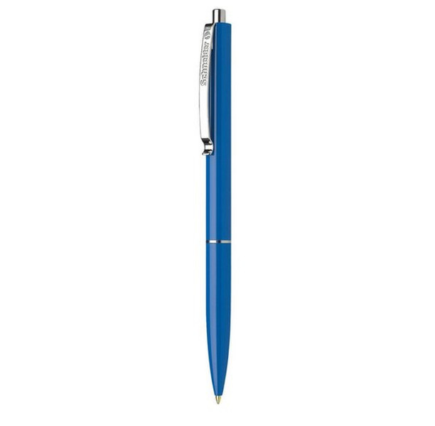 Schneider K 15 Clip-on retractable ballpoint pen Синий 50шт