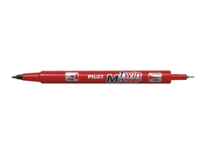 Pilot Twin Fine tip Red 1pc(s) marker