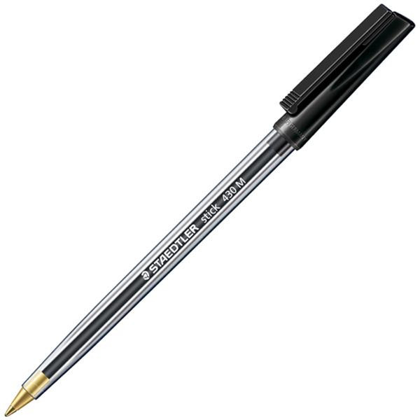Staedtler 430 M-9 Stick ballpoint pen Black 1pc(s) ballpoint pen