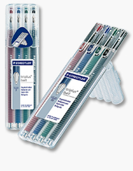 Staedtler 431 FSB4 Black,Blue,Green,Red 1pc(s) ballpoint pen