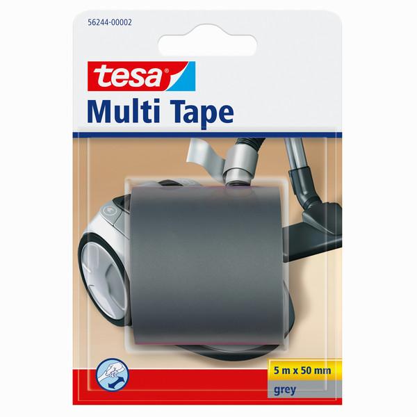 TESA Multi Tape 5м ПВХ Серый 1шт канцелярская/офисная лента