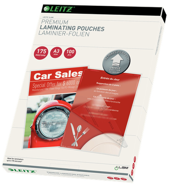 Esselte 74900000 100pc(s) laminator pouch