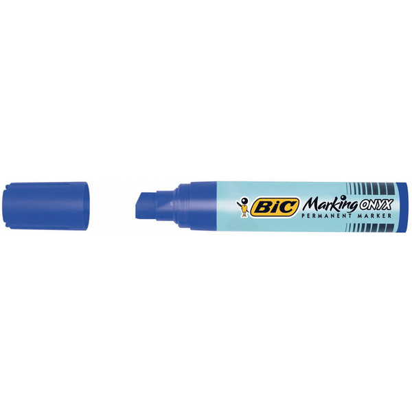BIC Marking Onyx 1481 Скошенный наконечник Синий перманентная маркер