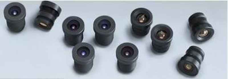 Axis Lens M12 MP 6mm 10 Pack Schwarz