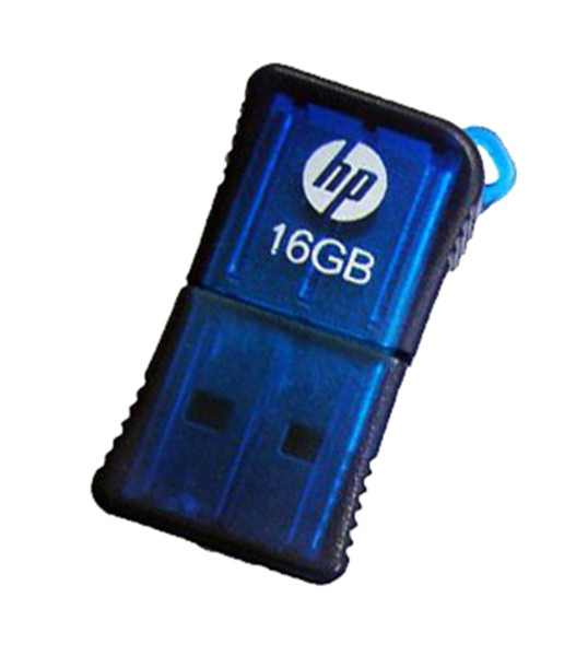 HP v165w 16GB 16ГБ USB 2.0 Синий USB флеш накопитель