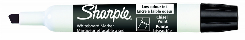 Sharpie S0743921 Скошенный наконечник Черный 12шт маркер