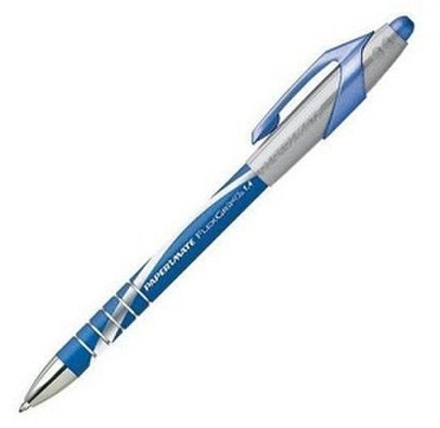 Papermate FlexGrip Elite Clip-on retractable ballpoint pen Blau 1Stück(e)