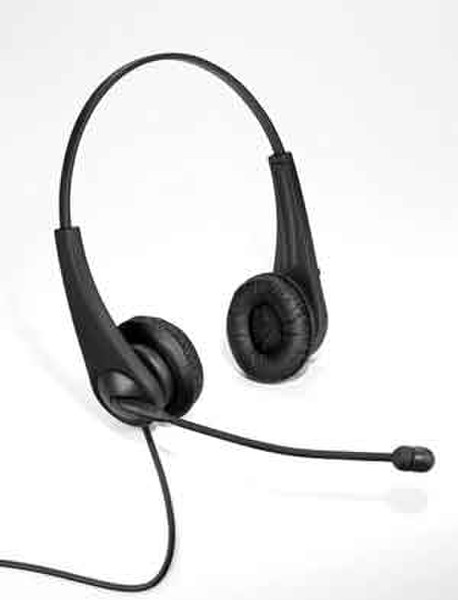 Fellowes C350x Binaural Headset Черный гарнитура