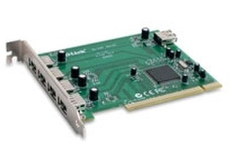 D-Link High Speed USB 2.0 5-Port PCI Adapter интерфейсная карта/адаптер