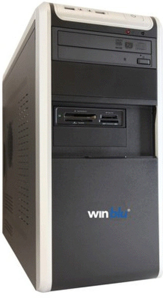 Winblu L3 0043W7 3.3GHz i3-3220 Micro Tower Black,Silver PC