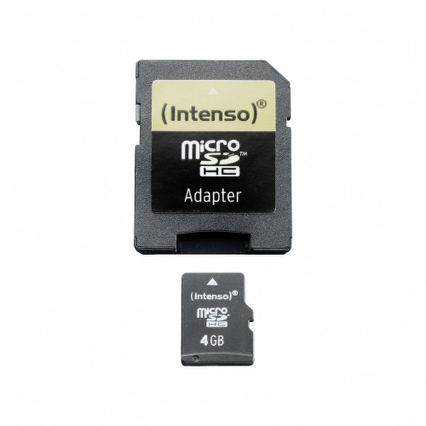 Intenso Secure Digital Card SDHC 4096MB 4ГБ SD карта памяти