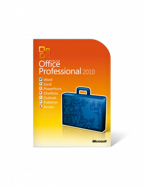 HP Office Professional 2010, Win, 1u, CTO, EMEA