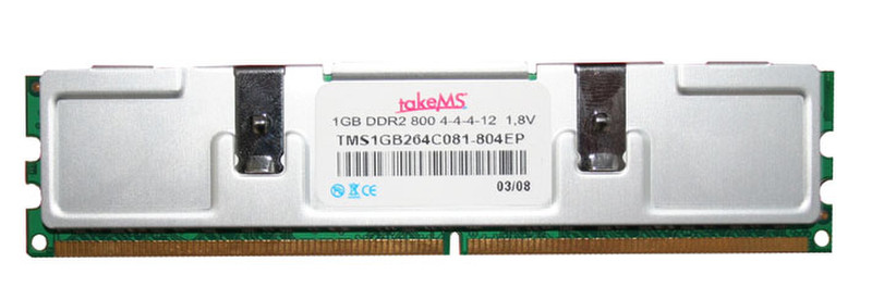 takeMS DDR2 800 CL4 with Heatspreader 1GB 1ГБ DDR2 800МГц модуль памяти