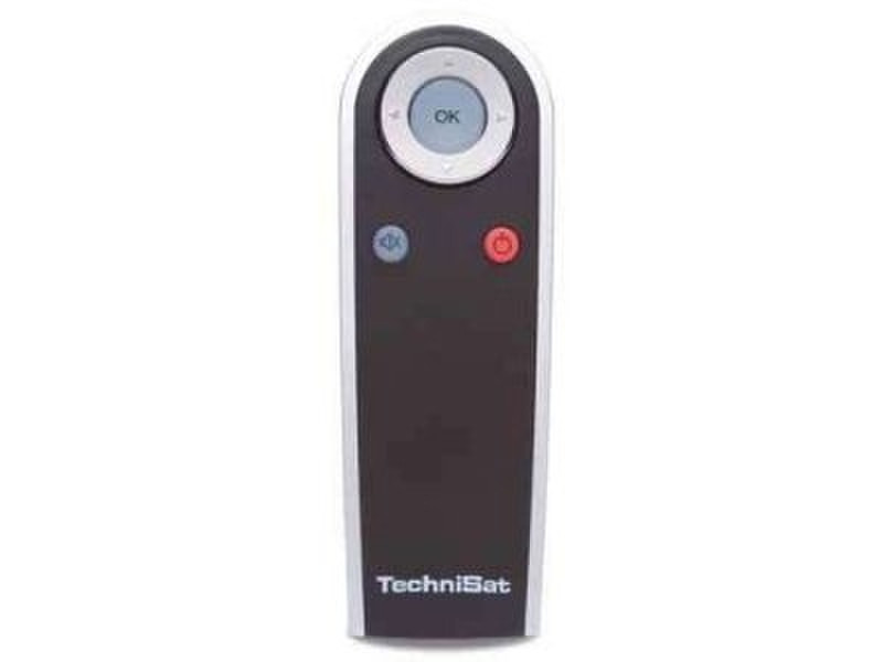 TechniSat 0000/3708 Нажимные кнопки Черный пульт дистанционного управления