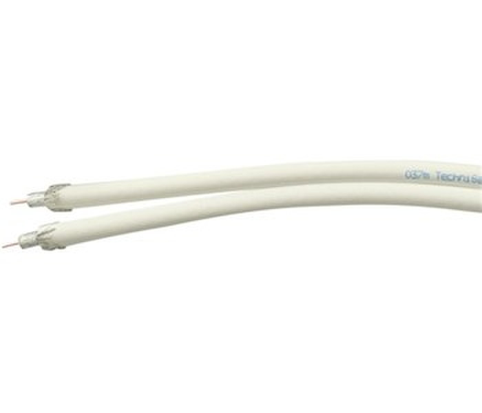 TechniSat 0001/3022 100м Белый коаксиальный кабель
