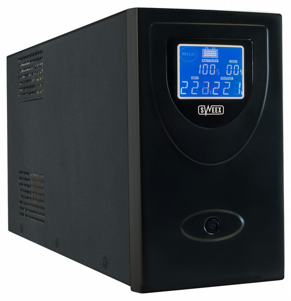 Sweex UPS 1600 VA 1600VA Schwarz Unterbrechungsfreie Stromversorgung (UPS)