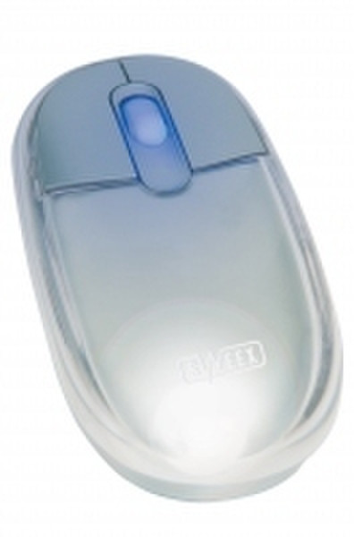 Sweex USB Optical Mouse Neon Silver USB Optisch 400DPI Silber Maus