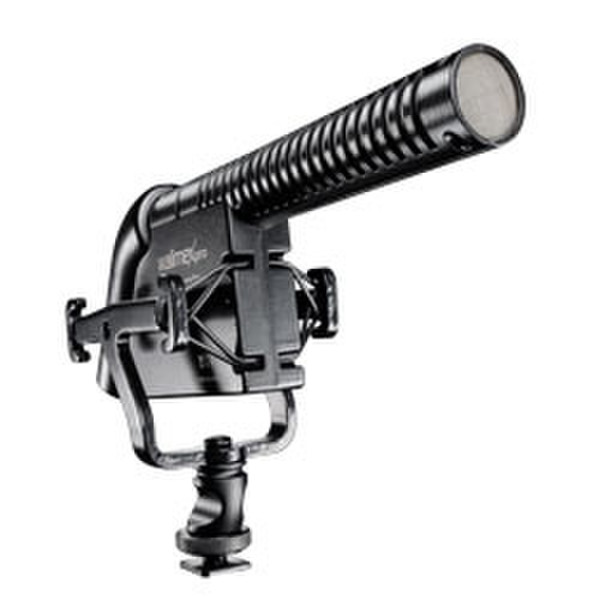 Walimex 18767 Digital camcorder microphone Wired Black microphone