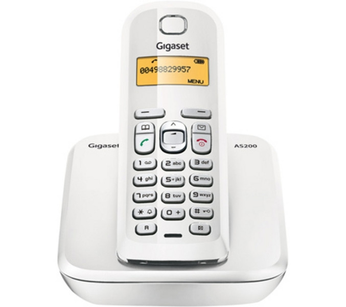 Gigaset AS200 DECT Caller ID White
