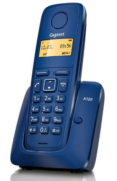Gigaset A120 DECT Идентификация абонента (Caller ID) Синий