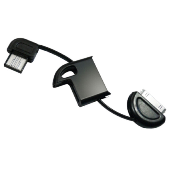 Blautel USKNIP USB 2.0 30-p Черный дата-кабель мобильных телефонов