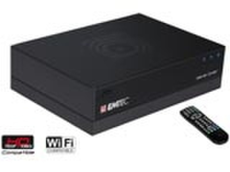 Emtec Movie Cube Q100 1000GB Black digital media player