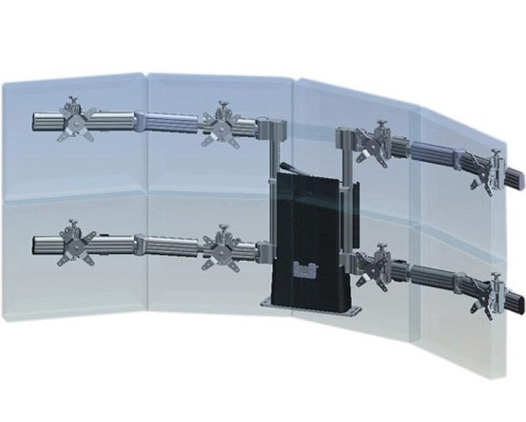 Ergotech Group 900-S16-B44 Black,Silver flat panel wall mount