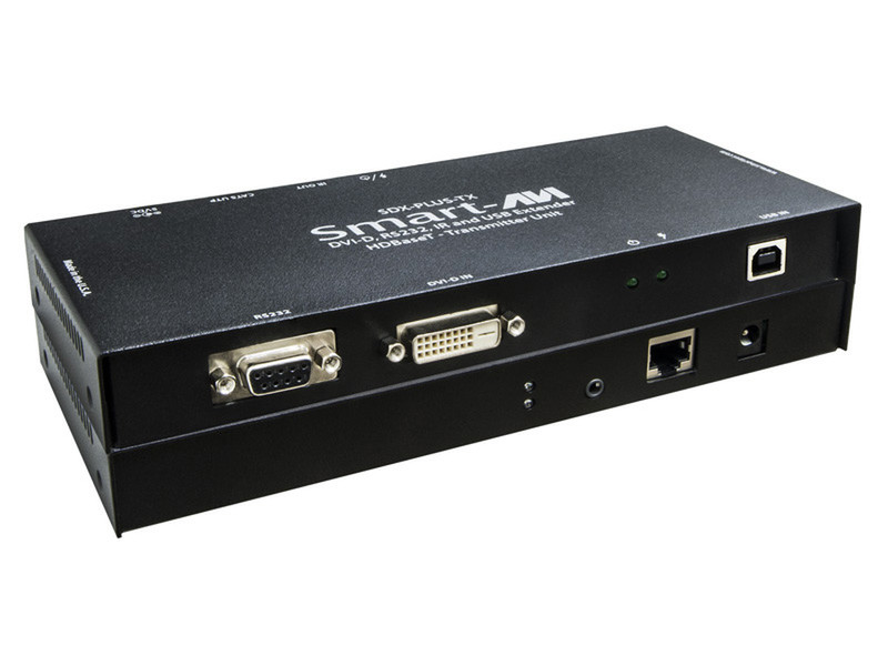 Smart-AVI SDX-Plus-S AV transmitter & receiver Black