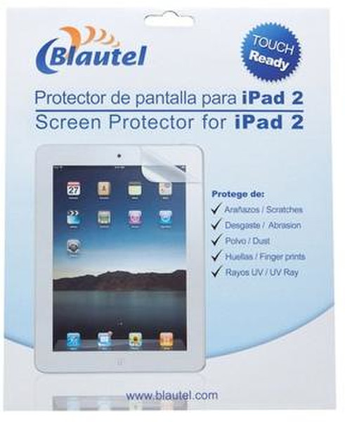 Blautel PRPIP2 iPad 2 Bildschirmschutzfolie