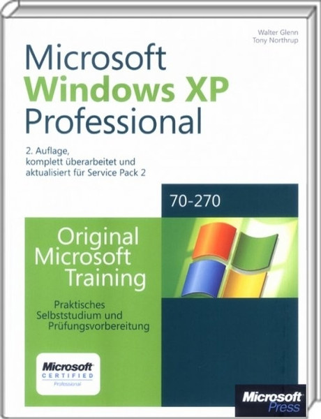 Microsoft Windows XP Professional Original Training German software manual