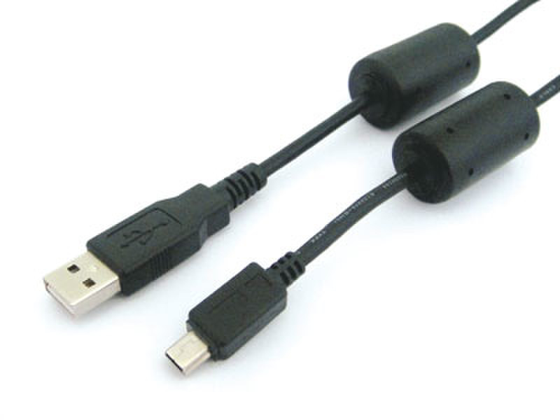ELBE 1.5m USB A/mini-A 1.5м USB A Mini-USB A Черный