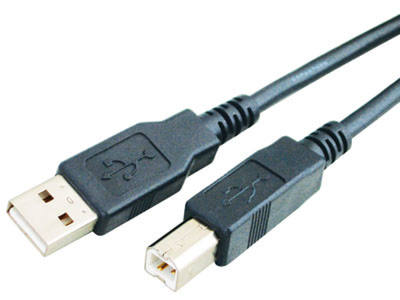 ELBE 2m USB A/B 2м USB A USB B Черный