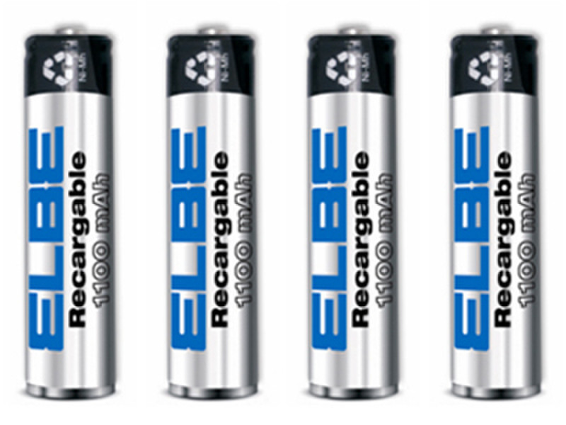 ELBE BA-110 Nickel Metall-Hydrid 1100mAh 1.2V Wiederaufladbare Batterie