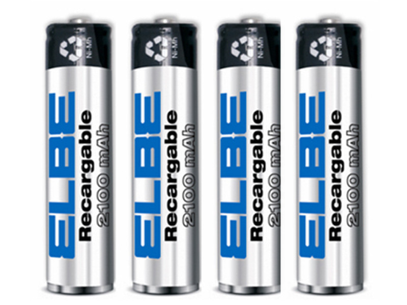 ELBE BA-210 Nickel Metall-Hydrid 2100mAh 1.2V Wiederaufladbare Batterie