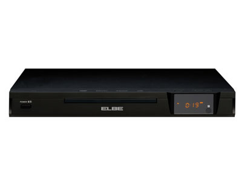ELBE DVD-120-USB Проигрыватель Черный DVD-плеер