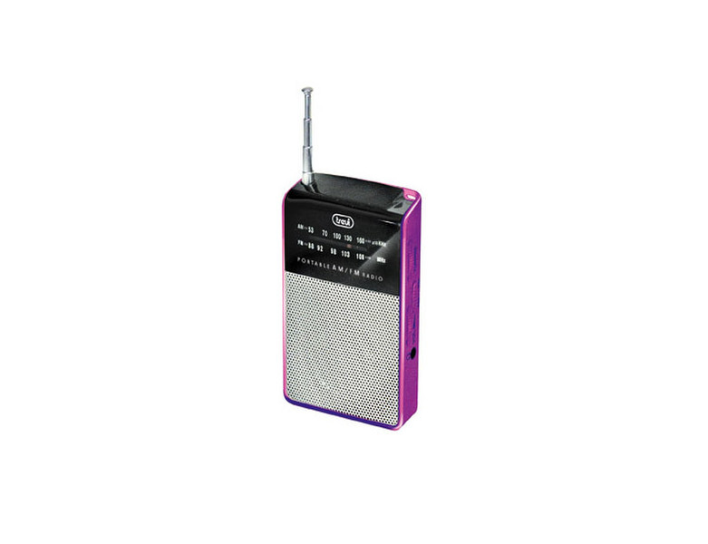 Trevi RA 725 Tragbar Analog Violett Radio