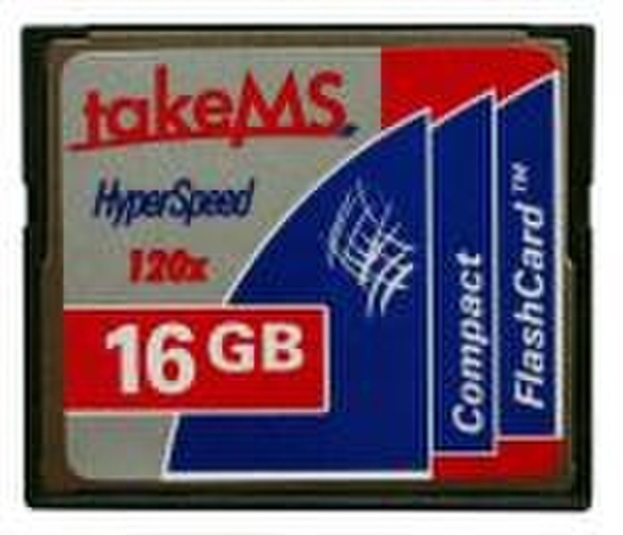takeMS Compact Flash Card 16GB 120x 16ГБ CompactFlash карта памяти