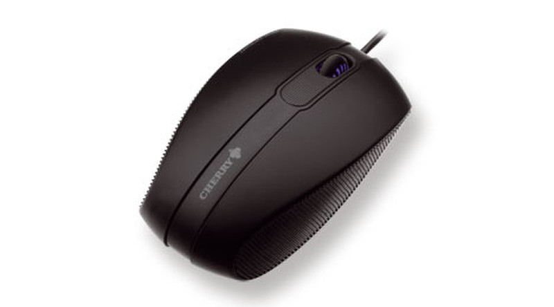 Cherry PARELO Corded Optical Mouse USB Оптический 1000dpi Черный компьютерная мышь