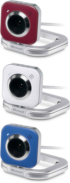 Microsoft LifeCam VX-5500 1.3MP 640 x 480Pixel USB 2.0 Weiß Webcam