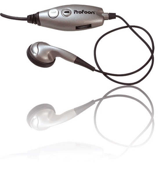 Profoon HSM-60 Monaural Wired Black,Silver mobile headset