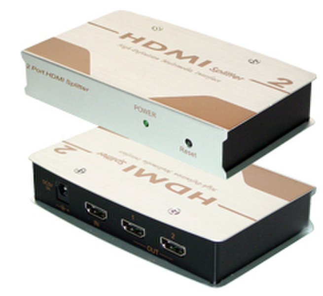 MCL Splitter multi-ecran HDMI 2 voies Tastatur/Video/Maus (KVM)-Switch
