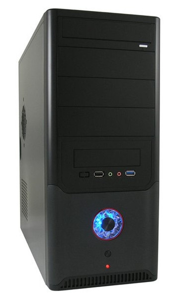 LC-Power 649B Midi-Tower 420W Black computer case