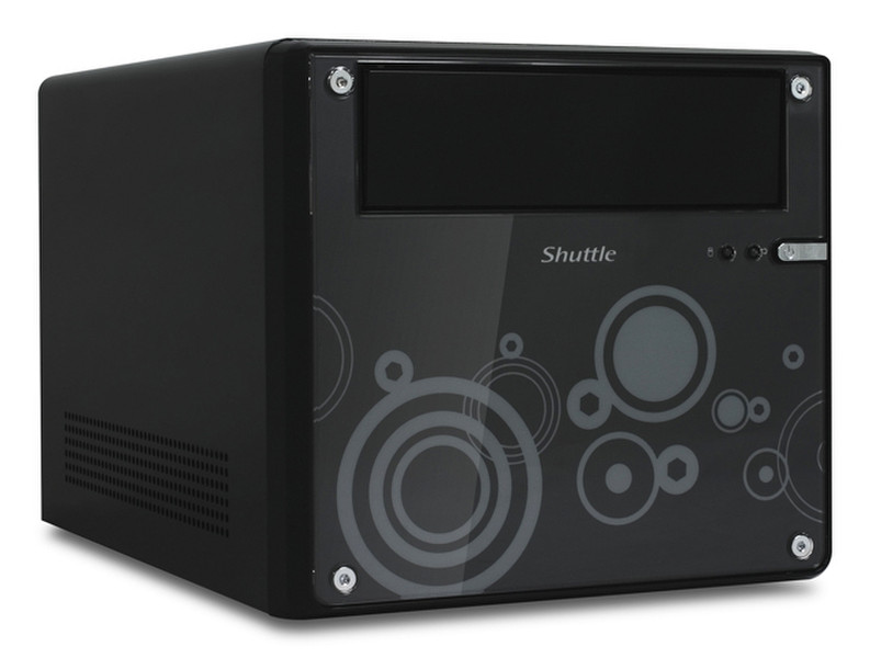 Shuttle K48 Intel 945GC Express Socket T (LGA 775) Mini-Tower Черный ПК/рабочая станция barebone