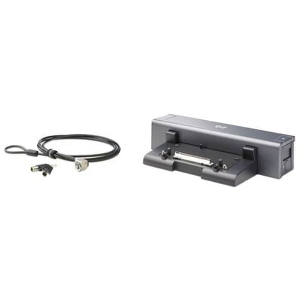 HP Basic Docking Station and Kensington Security Lock Notebook-Dockingstation & Portreplikator