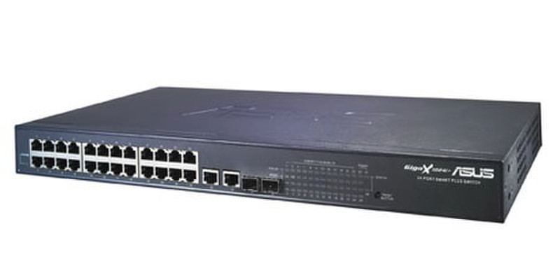 ASUS GX1024i+ ungemanaged L2 Energie Über Ethernet (PoE) Unterstützung Schwarz