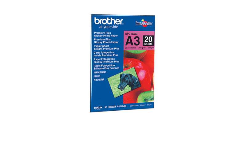 Brother DIN A3-Glanzpapier Fotopapier